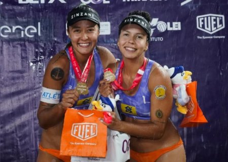 Atleta de Ivinhema, Vic é campeã da sétima etapa do Top 16 do Circuito Nacional de Vôlei de Praia