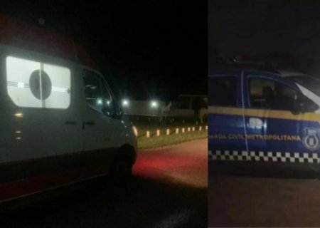 Homem cai de telhado de 4 metros e é socorrido com braço quebrado em MS