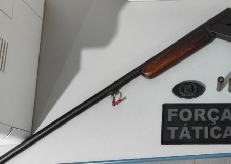 BATAYPORÃ: Polícia Militar prende homem por posse irregular de arma de fogo, sequestro e cárcere privado