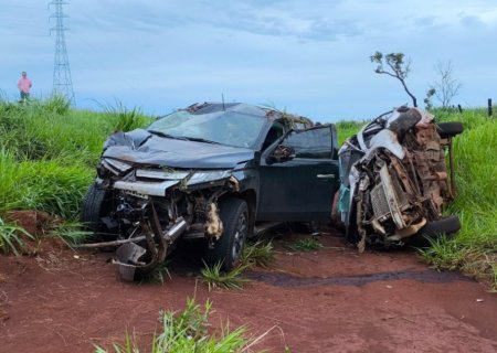 Colisão frontal deixa um morto e três feridos na saída de Dourados e Ponta Porã