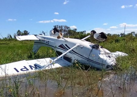 Policiais Militares da CGPA e dof resgatam vítimas de acidente aéreo no Pantanal