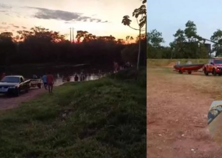 Corpo de rapaz que desapareceu nas águas do Rio Iguatemi é encontrado a 700 metros do local