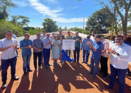 DEODÁPOLIS: Ponte sobre o Rio Dourados transforma a vida dos moradores de Porto Vilma e homenageia ícone da região
