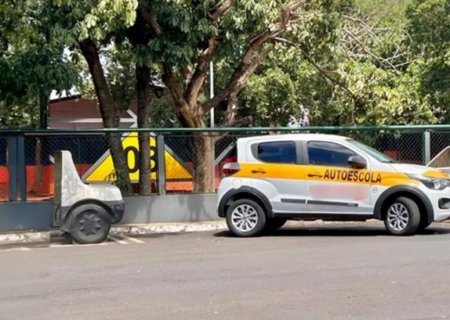 Balizamento e viseira estão entre os erros que mais reprovam na prova prática da CNH em Mato Grosso do Sul