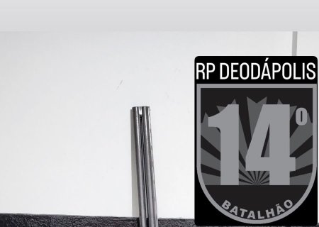DEODÁPOLIS: Polícia Militar apreende arma e munições durante abordagem a caminhão de frete