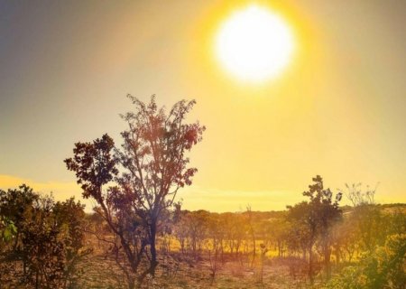 Calorão predomina e temperaturas podem chegar aos 37ºC em MS neste sábado