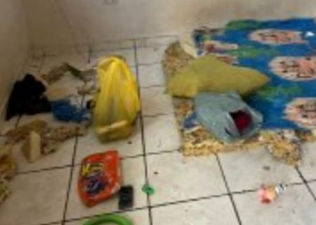 VÍDEO: Mãe e criança mantidas em cárcere em casa insalubre são resgatados e homem preso em MS