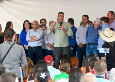 VICENTINA: Município recebe mais de R$ 34 milhões em educação, infraestrutura e saneamento do Governo de MS