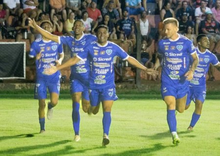 Ivinhema F.C. vence fora de casa o Águia Negra pela primeira partida da semifinal