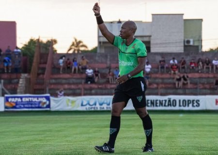 FINAL DO SUL-MATO-GROSSENSE: Marcos Mateus apita primeiro duelo entre Ivinhema e Operário