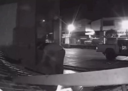 VÍDEO: Quadrilha invade loja de informática e leva cerca de R$ 30 mil em produtos em MS