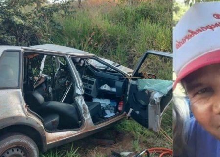 Acidente entre Uno e bitrem canavieira deixa uma pessoa morta na MS-233