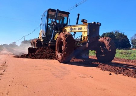 ANGÉLICA: Prefeitura Municipal Intensifica a Recuperação das Estradas Rurais