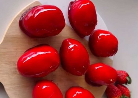 Receita fácil de morango do amor, o novo queridinho da internet