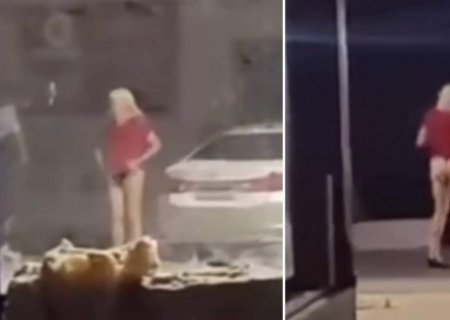 Pastor é novamente flagrado de calcinha fio dental e peruca