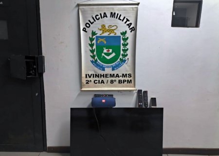 IVINHEMA: Polícia Militar prende em flagrante homem por furto qualificado
