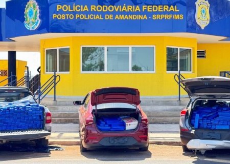 IVINHEMA : 'Comboio da maconha' levava mais de 1t de drogas
