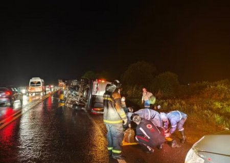 Motorista bêbado causa acidente e deixa 10 feridos na BR-158