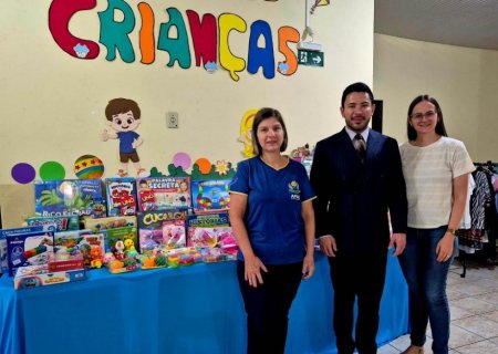 IVINHEMA: Ministério Público entrega materiais referente projeto apresentado pela APAE