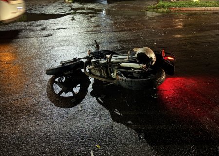 IVINHEMA: Grave acidente entre carro e moto deixa homem em estado crítico