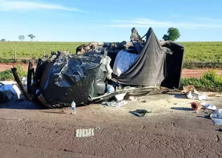 Mulher morre ao atingir carreta desgovernada na rodovia MS-040