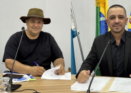 Vagner e Marcio solicitam em conjunto implantação de iluminação pública e liberação de recursos para pavimentação asfáltica