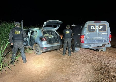 ANGÉLICA: DOF apreende veículo com mais de 650 quilos de maconha