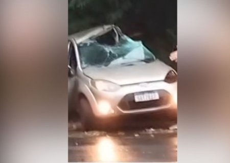 Grave acidente na BR-376 deixa uma jovem morta e outras duas em estado crítico; vítimas são de Ivinhema