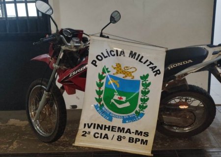 IVINHEMA: Polícia Militar frustra tentativa de furto de motocicleta durante a madrugada