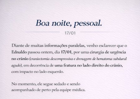 DEODÁPOLIS: Família atualiza estado de saúde de servidor ferido