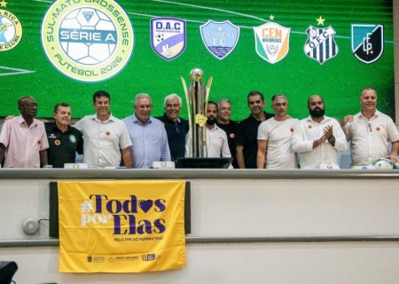 FFMS lança Campeonato Sul-Mato-Grossense com premiação de R$ 100 mil e aporte financeiro aos clubes