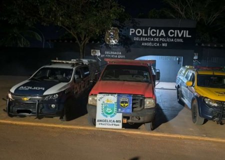ANGÉLICA: Em menos de 24 horas, Polícia Militar recupera veículo furtado