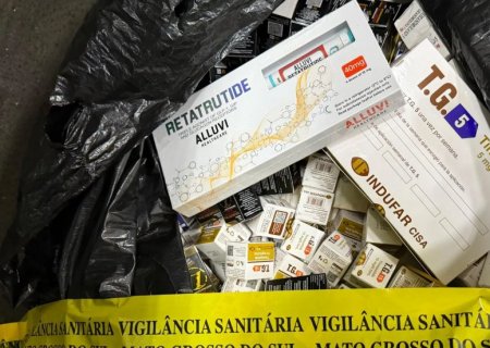 R$ 1 milhão em canetas emagrecedoras são apreendidos nos Correios de Campo Grande