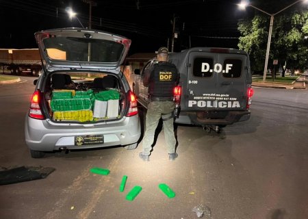 Drogas avaliadas em R$ 500 mil são apreendidas em abordagem do DOF em Iguatemi