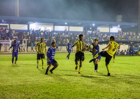 Após começar dominando, Ivinhema F.C. leva virada do Volta Redonda e dá adeus à Copa do Brasil