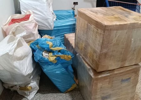 Homem é preso tentando levar mais de 350kg de maconha até SP