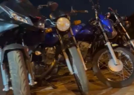 Operação apreende motos e leva seis à delegacia por evento com 'rachas' e manobras perigosas em MS