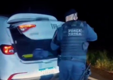 FÁTIMA DO SUL: Força Tática apreende mais de 140 kg de drogas na MS-278