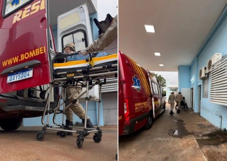 NOVA  ANDRADINA: Mãe e filha em bicicleta elétrica ficam feridas em acidente com carro