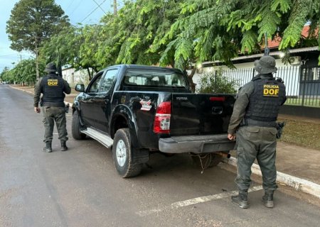IVINHEMA: DOF prende mulher por adulteração de veículo após fuga