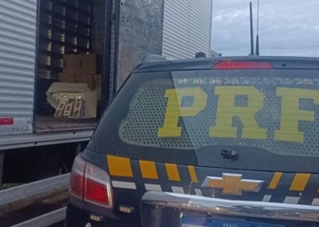 Carga de cigarros que seguia para São Paulo é apreendida na BR-267