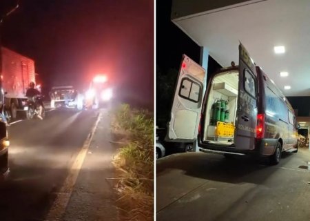 Ciclista morre após queda na MS-134 entre Nova Andradina e Batayporã