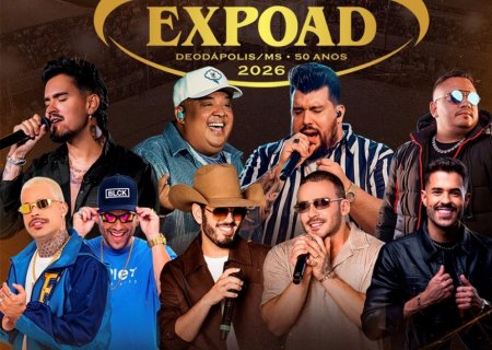 DEODÁPOLIS: Com shows nacionais, rodeio e cavalgada, EXPOAD celebra os 50 anos do município