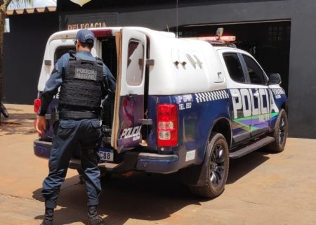 ANGÉLICA :  Polícia militar encaminha suspeito a delegacia por tentativa de furto de veículo