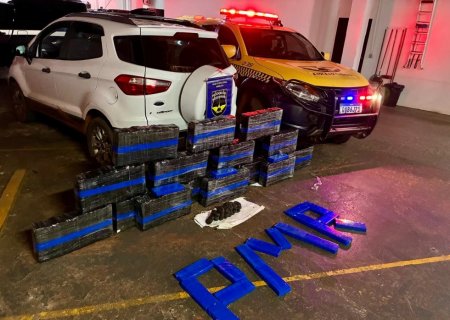 IVINHEMA: PMR apreende mais de 190 kg de drogas e causa prejuízo de R$ 600 mil ao crime na MS-141