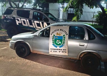 IVINHEMA: Polícia Militar localiza veículo furtado e prende suspeito
