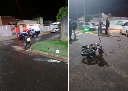 IVINHEMA: Duas pessoas ficam feridas em acidentes de trânsito