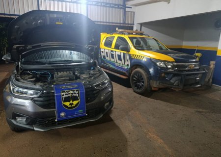 PMR recupera veículo adulterado e prende homem após fuga na MS-276