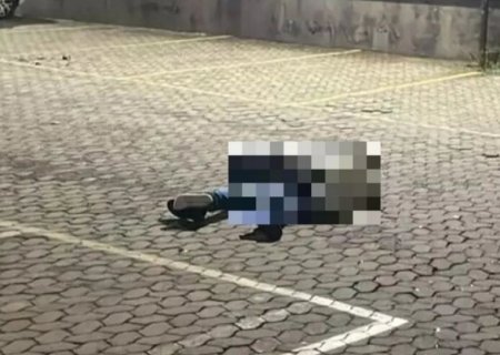 Homem é executado a tiros no estacionamento de pizzaria em MS