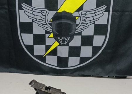 Foragido por tráfico é preso com pistola em Dourados